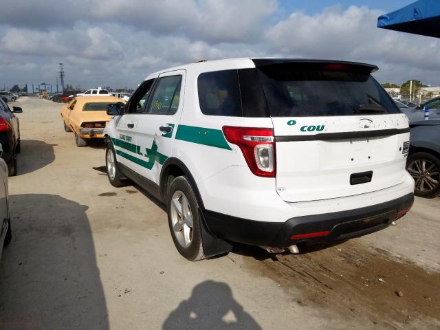 1FM5K8ARXFGC66648 - 2015 FORD EXPLORER POLICE INTERCEPTOR  photo 3