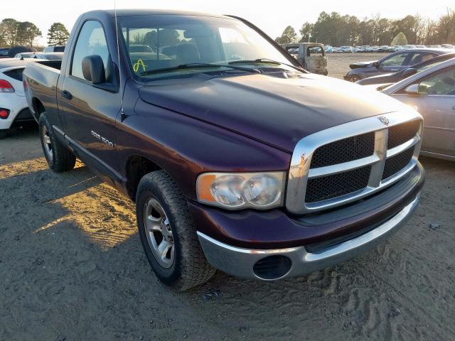 1D7HA16K85J523501 - 2005 DODGE RAM 1500 ST  photo 1