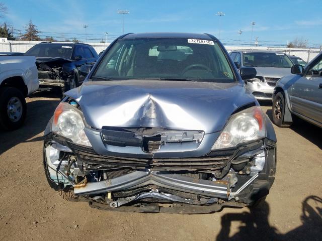 5J6RE48348L000411 - 2008 HONDA CR-V LX  photo 9