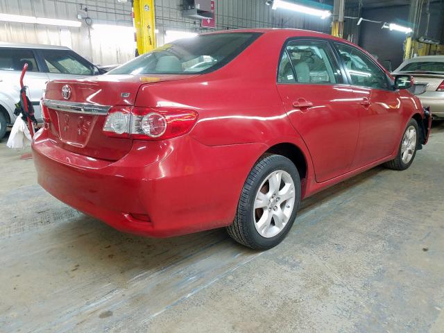 5YFBU4EEXDP174825 - 2013 TOYOTA COROLLA BASE  照片 4