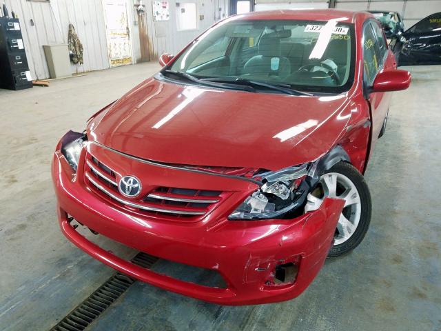 5YFBU4EEXDP174825 - 2013 TOYOTA COROLLA BASE  photo 9