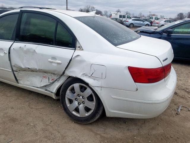 5NPET46C69H413269 - 2009 HYUNDAI SONATA GLS  photo 10