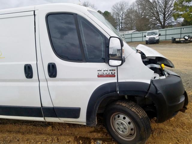 3C6TRVAGXKE506870 - 2019 RAM PROMASTER 1500 1500 STANDARD  photo 10