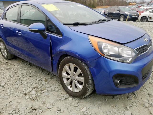 KNADN5A31D6187600 - 2013 KIA RIO EX  photo 9