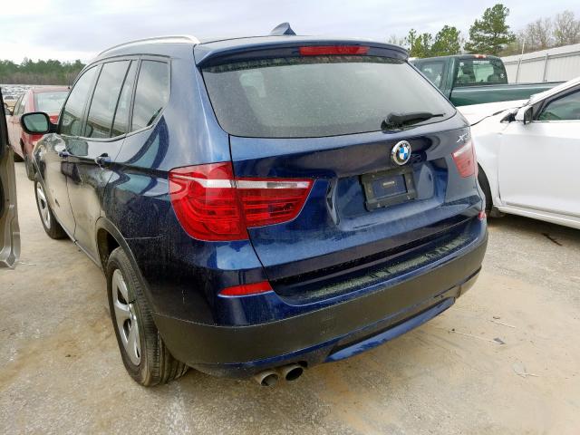 5UXWX5C55CL728733 - 2012 BMW X3 XDRIVE28I  photo 3