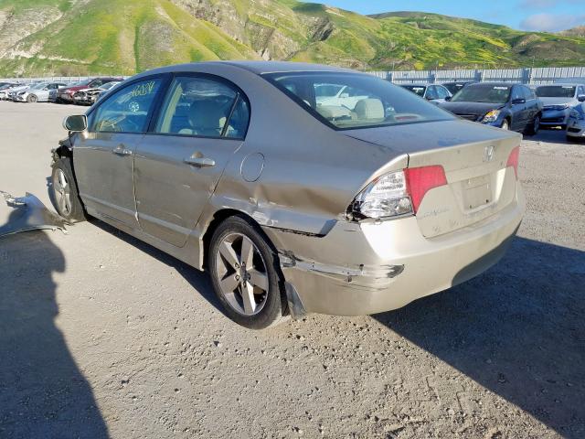 1HGFA16827L091552 - 2007 HONDA CIVIC EX  photo 3