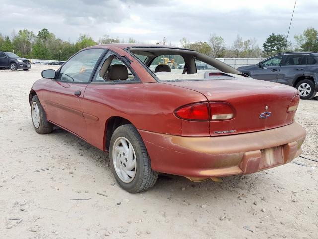 3G1JC1242XS820027 - 1999 CHEVROLET CAVALIER BASE  photo 3