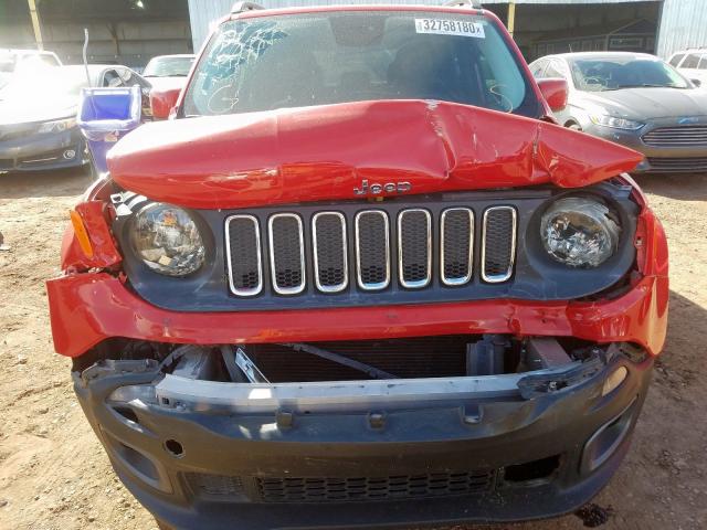 ZACCJABT1FPB25468 - 2015 JEEP RENEGADE LATITUDE  photo 9