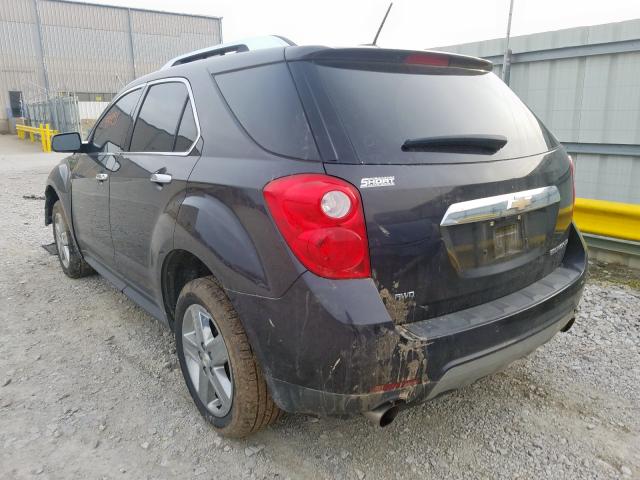 2GNFLHE33F6218587 - 2015 CHEVROLET EQUINOX LTZ  photo 3