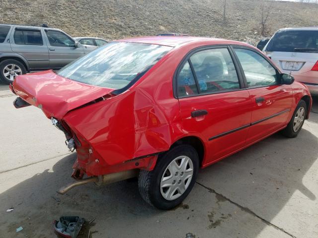 1HGES16365L024379 - 2005 HONDA CIVIC DX VP  photo 4