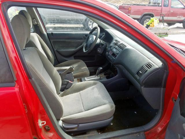 1HGES16365L024379 - 2005 HONDA CIVIC DX VP  photo 5