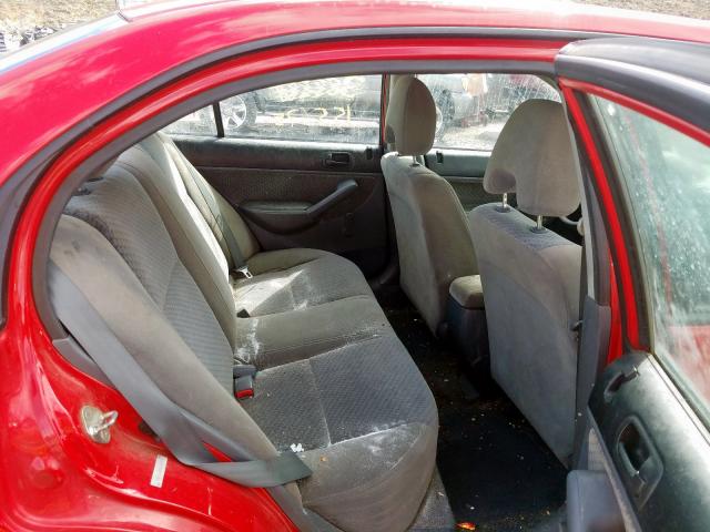 1HGES16365L024379 - 2005 HONDA CIVIC DX VP  photo 6