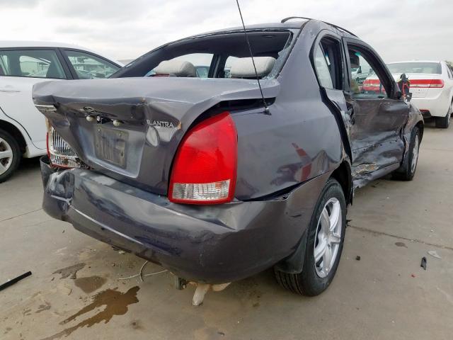 KMHDN45D03U609717 - 2003 HYUNDAI ELANTRA GLS  photo 4