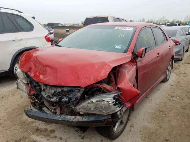 5YFBU4EE1CP057178 - 2012 TOYOTA COROLLA BASE  photo 2