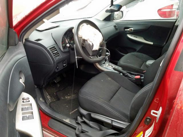 5YFBU4EE1CP057178 - 2012 TOYOTA COROLLA BASE  photo 9