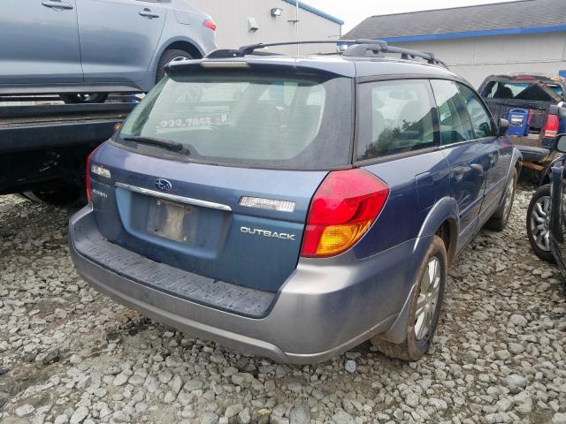 4S4BP61CX57372424 - 2005 SUBARU subaru legacy out  photo 4