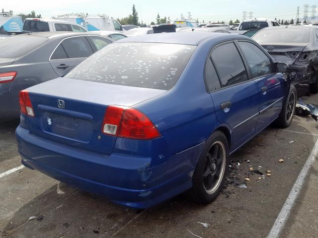 2HGES16325H541515 - 2005 HONDA CIVIC DX VP  foto 4