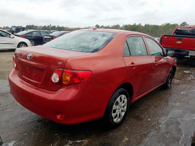 JTDBL40E199026232 - 2009 TOYOTA COROLLA BASE  照片 4