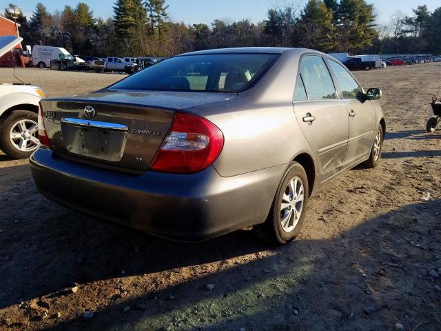 4T1BF32K74U572278 - 2004 TOYOTA CAMRY LE  photo 4