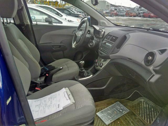 1G1JB6EH2C4195864 - 2012 CHEVROLET SONIC LS  照片 5