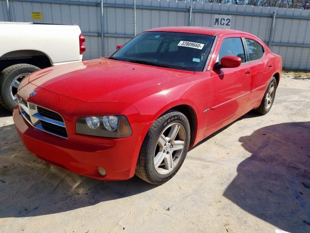 2B3KA53T09H570180 - 2009 DODGE CHARGER R/T  photo 2