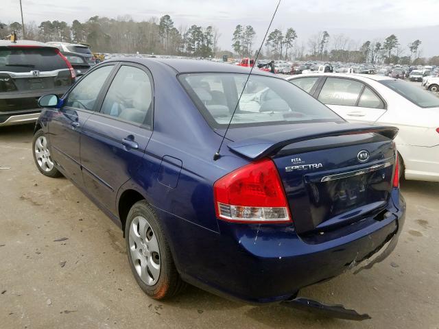 KNAFE121175471382 - 2007 KIA SPECTRA EX  photo 3