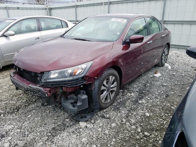 1HGCR2F33FA052355 - 2015 HONDA ACCORD LX  photo 2