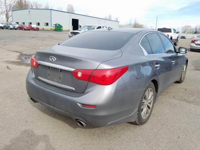 JN1BV7AR3EM699076 - 2014 INFINITI Q50 BASE  photo 4