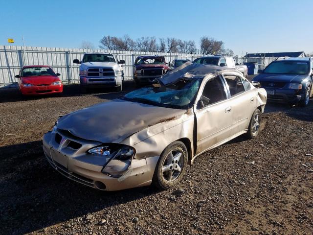 1G2NF52E64C135342 - 2004 PONTIAC GRAND AM SE1  photo 2