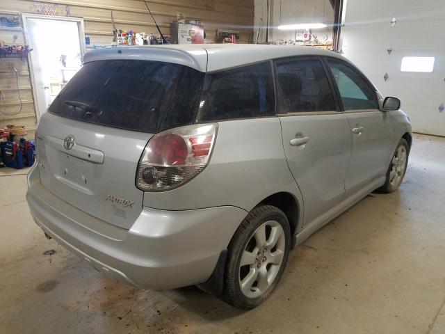 2T1KR32E05C861720 - 2005 TOYOTA COROLLA MA XR GRAY photo 4