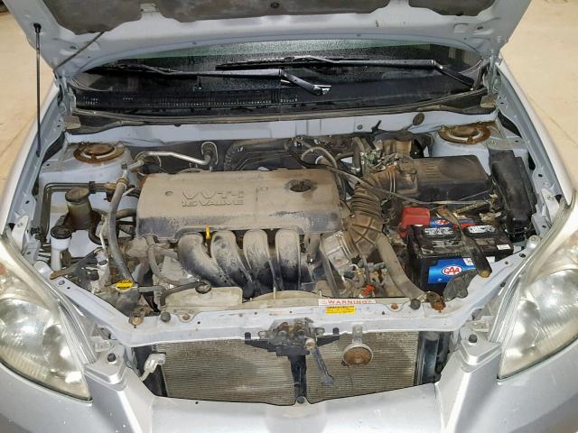 2T1KR32E05C861720 - 2005 TOYOTA COROLLA MA XR GRAY photo 7