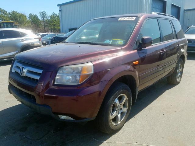 5FNYF18398B019231 - 2008 HONDA PILOT SE  photo 2