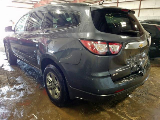 1GNKRFKD8DJ262891 - 2013 CHEVROLET TRAVERSE LS  photo 3