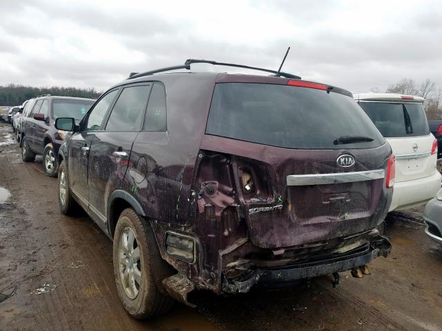 5XYKT4A69CG260146 - 2012 KIA SORENTO BASE  photo 3