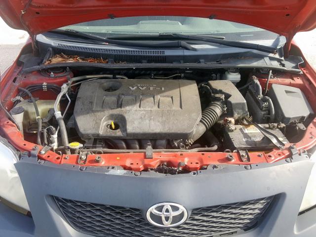 2T1BU4EE9AC535005 - 2010 TOYOTA COROLLA BASE  photo 7