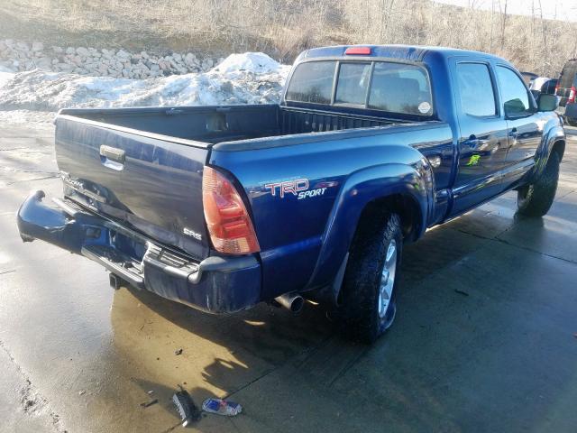 5TEMU52N28Z480209 - 2008 TOYOTA TACOMA DOUBLE CAB LONG BED  photo 4