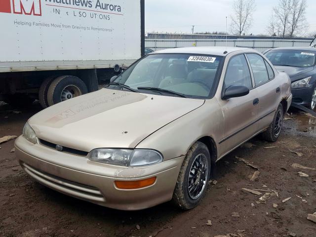 1Y1SK526XVZ419862 - 1997 GEO PRIZM BASE  photo 2