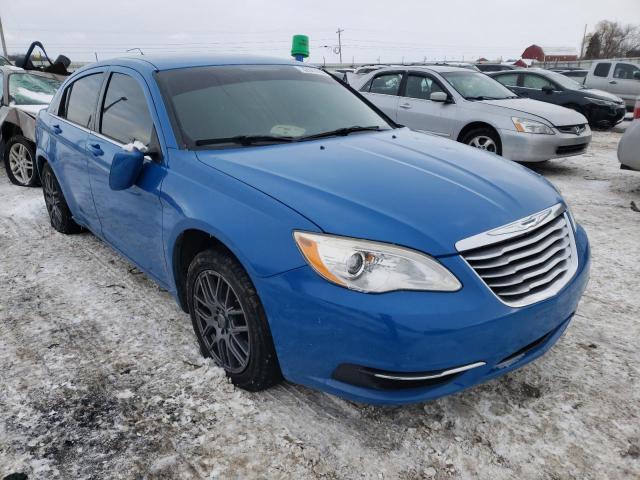 1C3BC1FBXBN520067 - 2011 CHRYSLER 200 TOURING BLUE photo 1