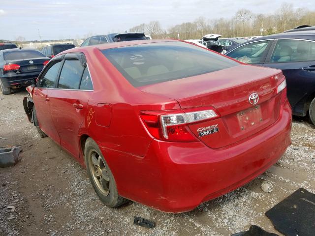 4T4BF1FK7CR211166 - 2012 TOYOTA CAMRY BASE  photo 3