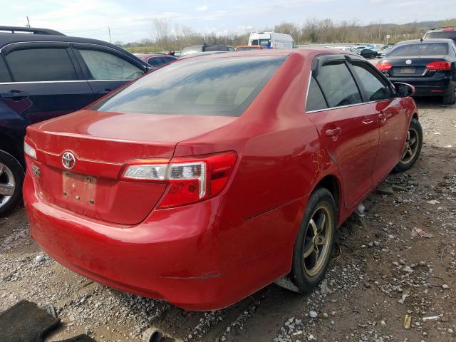 4T4BF1FK7CR211166 - 2012 TOYOTA CAMRY BASE  photo 4