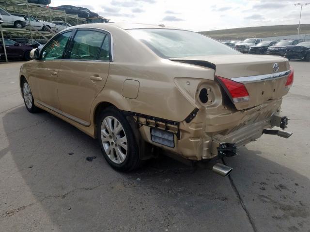 4T1BK3DB0BU426262 - 2011 TOYOTA AVALON BASE  照片 3