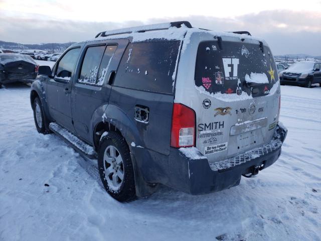 5N1AR18W05C786036 - 2005 NISSAN PATHFINDER LE 蓝色 照片 3