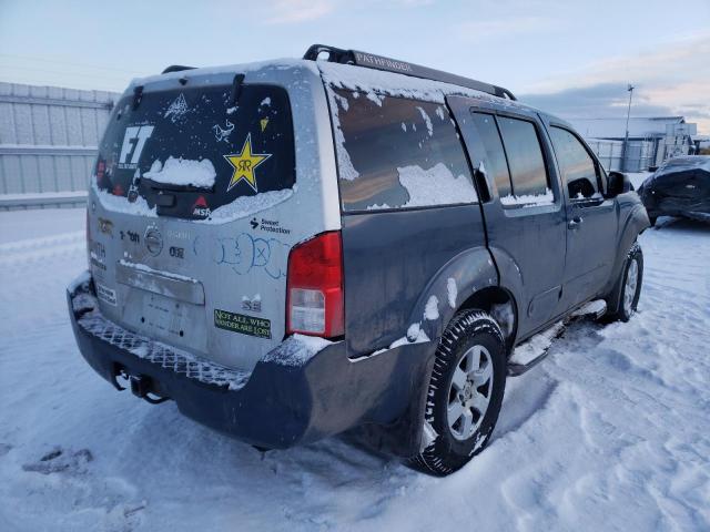 5N1AR18W05C786036 - 2005 NISSAN PATHFINDER LE 蓝色 照片 4