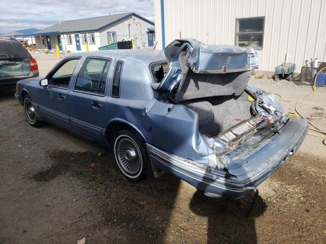 1LNCM81W4MY692821 - 1991 LINCOLN TOWN CAR EXECUTIVE أزرق صورة 3