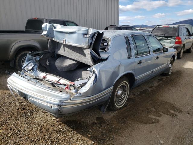 1LNCM81W4MY692821 - 1991 LINCOLN TOWN CAR EXECUTIVE أزرق صورة 4