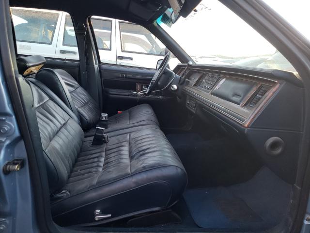 1LNCM81W4MY692821 - 1991 LINCOLN TOWN CAR EXECUTIVE أزرق صورة 5