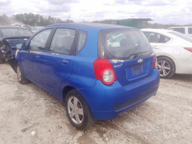 KL1TD66E69B320827 - 2009 CHEVROLET AVEO LS  ფოტო 3