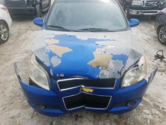 KL1TD66E69B320827 - 2009 CHEVROLET AVEO LS  ფოტო 7