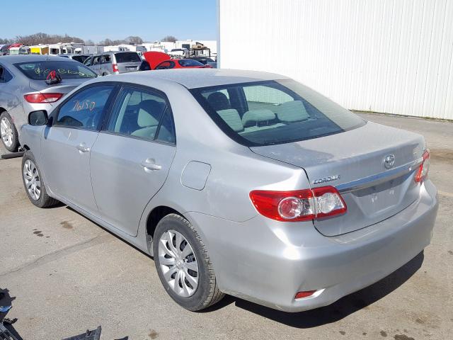 5YFBU4EE6DP172571 - 2013 TOYOTA COROLLA BASE  photo 3