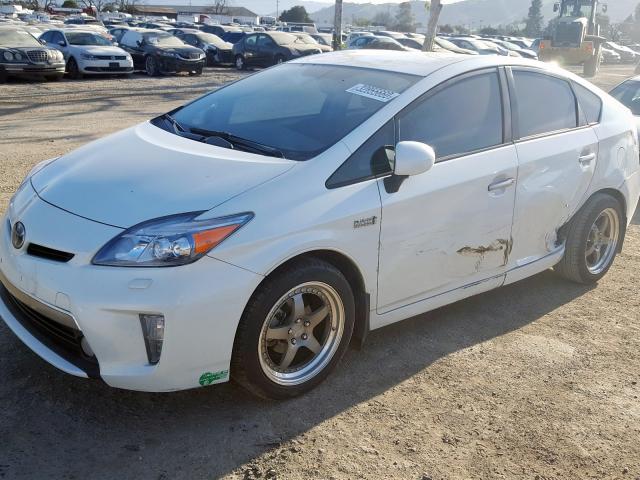 JTDKN3DP5C3001392 - 2012 TOYOTA PRIUS PLUG-IN  photo 2